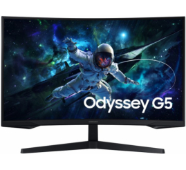 Slika izdelka: Monitor Samsung 81,3 cm (32,0") S32CG552EU 2560x1440 Curved Gaming 165Hz VA 1ms HDMI DisplayPort  FreeSync HDR10 OdysseyG5