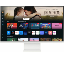 Slika izdelka: Monitor Samsung 81,3 cm (32,0") S32DM801UU 3840x2160 Smart TV Tizen VA 4ms HDMI USB-C 65W 2xUSB2.0 Pivot Kamera Zvočniki 2x10W  sRGB99% 2xUSB2.0 BT WiFi HDR10+ Smart M8