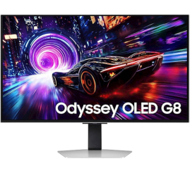 Slika izdelka: Monitor Samsung 81,3 cm (32,0") S32FG810SU 3840x2160 Gaming OLED 0,03ms 2xHDMI DisplayPort 2xUSB3.2 Pivot  DCI-P3-99% FreeSync Premium PRO HDR400 Odyssey OLED G8