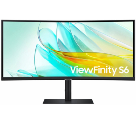 Slika izdelka: Monitor Samsung 86,4 cm (34,0") S34C652UAU 3440x1440 Curved 100Hz VA 5ms HDMI DisplayPort USB-C 90W 3xUSB3.0 HAS Zvočniki 2x5W  sRGB115% FreeSync RJ45 HDR10 ViewFinity S6 350 cd/m2