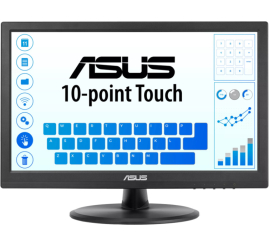Slika izdelka: Monitor touch Asus 39,6 cm (15,6") VT169HE 1920x1080 POS IPS 5ms VGA HDMI USB