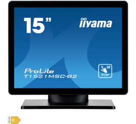 Slika izdelka: Monitor touch Iiyama 38,1 cm (15,0") T1521MSC-B2 1024x768 POS TN 8ms VGA HDMI USB Zvočniki  7H ProLite interaktivni monitor