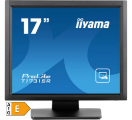 Slika izdelka: Monitor touch Iiyama 43,2 cm (17,0") T1731SR-B1S 1280x1024 POS TN 5ms VGA HDMI DisplayPort USB HAS Touch Zvočniki  ProLite interaktivni monitor