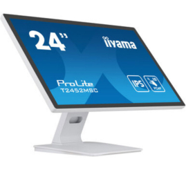 Slika izdelka: Monitor touch Iiyama 60,5 cm (23,8") T2452MSC-W1 1920x1080 POS IPS 14ms HDMI DisplayPort 2xUSB3.2 Zvočniki  ProLite interaktivni monitor