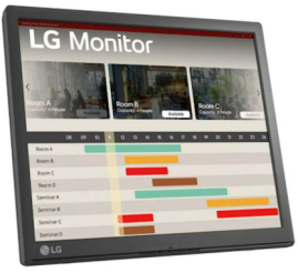Slika izdelka: Monitor touch LG 43,2 cm (17,0") 17BR30T 1280x1024 namizni TableTop 75Hz TN 5ms VGA USB2.0 Touch  NTSC72%