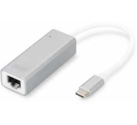 Slika izdelka: Mrežni adapter USB-C => RJ45 100/1000 Digitus DN-3024 (DN-3024) 