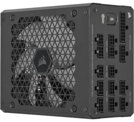 Slika izdelka: Napajalnik - 1000W Corsair HX1000i 80Plus Platinum 92% ATX 3.0 Modular 140mm črna (CP-9020259-EU)