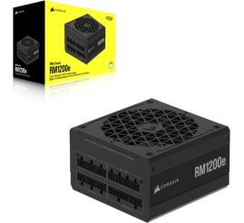Slika izdelka: Napajalnik - 1200W Corsair RM1200e 80Plus Gold 91% ATX 3.0 Modular 140mm črna (CP-9020258-EU)