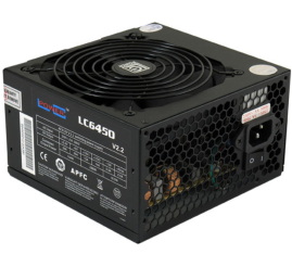Slika izdelka: Napajalnik - 450W LC Power LC6450 Super Silent 80Plus Bronze 85% ATX V2.3 Non modular 120mm črna (LC6450)