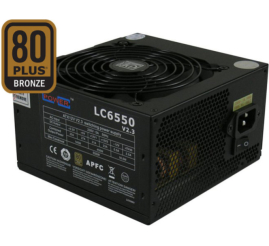 Slika izdelka: Napajalnik - 550W LC Power LC6550 V2.3 80Plus Bronze (LC6550 V2.3)