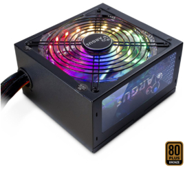 Slika izdelka: Napajalnik - 700W Inter-Tech Argus 80Plus Bronze 88% ATX12V 2.3 Non modular 140mm RGB črna (88882173)