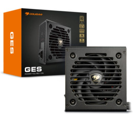 Slika izdelka: Napajalnik - 850W Cougar GES Gold 80Plus Gold 91% ATX 3.1 (Gen5) 120mm črna (CGR GES-850)
