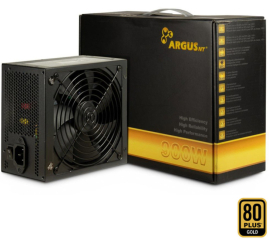 Slika izdelka: Napajalnik - 900W Inter-Tech GPS-900W Argus 80Plus Gold 93,1% ATX 2.4 140mm črna (88882209)
