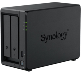 Slika izdelka: NAS ohišje Synology DS725+ 2x3.5'' SATA HDD/SSD 2x M.2 NVMe AMD Ryzen R1600 2-core (4-thread) 2.6 GHz 4GB DDR4 ECC SODIMM 1xRJ-45 1GbE, 1xRJ45 2.5GbE 1xUSB 3.2 Gen1 1xeSATA USB-C