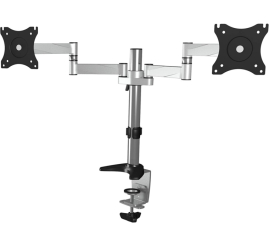 Slika izdelka: Nosilec namizni Icy Box za monitor 17"-27" do 2x 8kg (IB-MS404-T)