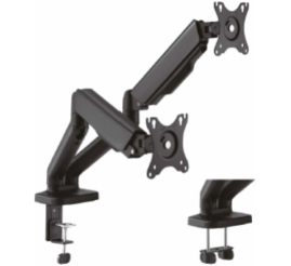 Slika izdelka: Nosilec za LCD monitor 17"-32" / 43-81cm do 9kg nagibni LogiLink (BP0177)