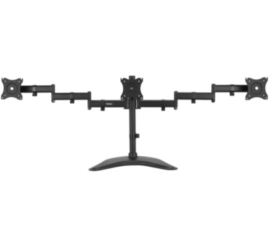 Slika izdelka: Nosilec za LCD monitor trojni 13"-27" do 8kg / roko VonHaus