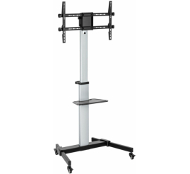 Slika izdelka: Nosilec za LCD TV samostoječ  37''-86'' do 50kg na kolesih SBOX (FS-444)