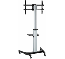 Slika izdelka: Nosilec za LCD TV samostoječ  37''-86'' do 50kg na kolesih SBOX (FS-444)