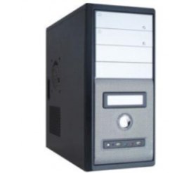 Slika izdelka: Ohišje HKC 8010D + 430W napajalnik MidiATX - siva