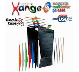 Slika izdelka: Ohišje    Rasurbo Xange USB 3.0 spredaj - možnost različnih barv z dodatki