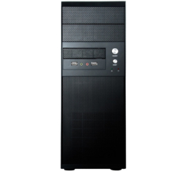 Slika izdelka: Ohišje Chieftec CQ-01B-U3-OP MidiATX - črna