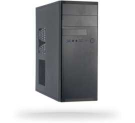 Slika izdelka: Ohišje Chieftec HQ-01B-OP USB3 MidiATX - črna