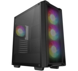 Slika izdelka: Ohišje Deepcool CC560 MESH V2 MidiATX - črna ARGB