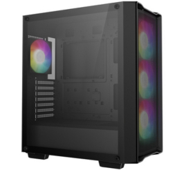 Slika izdelka: Ohišje Deepcool CC560 MESH V2 MidiATX - črna ARGB