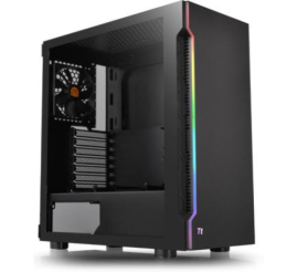 Slika izdelka: Ohišje Thermaltake  H200 TG MidiATX - črna RGB