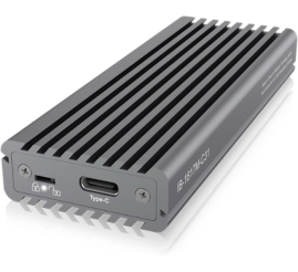 Slika izdelka: Ohišje za SSD disk M.2 => USB-C PCIe NVMe IcyBox (IB-1817M-C31)