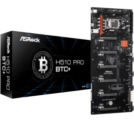Slika izdelka: Osnovna plošča 1200  ASRock H510 Pro BTC+