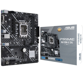 Slika izdelka: Osnovna plošča 1700 Asus Prime H610M-E D4-CSM microATX 1xVGA 1xHDMI 1xDisplayPort