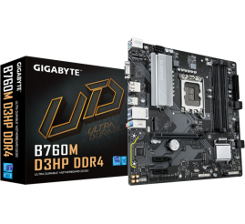 Slika izdelka: Osnovna plošča 1700 GigaByte B760M D3HP DDR4 microATX 1xVGA HDMI 1xDisplayPort