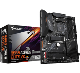 Slika izdelka: Osnovna plošča AM4 GigaByte B550 AORUS ELITE V2