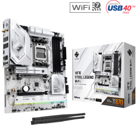 Slika izdelka: Osnovna plošča AM5 Asrock Steel Legend WiFi ATX 1xHDMI 2.1