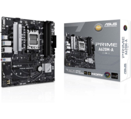 Slika izdelka: Osnovna plošča AM5 Asus PRIME A620M-A-CSM microATX 1xVGA 1xHDMI 2.1 1xDisplayPort 1.4