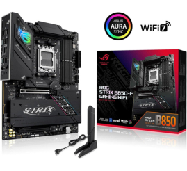 Slika izdelka: Osnovna plošča AM5 Asus ROG STRIX B850-F Gaming WiFi ATX 1xHDMI 1xDisplayPort