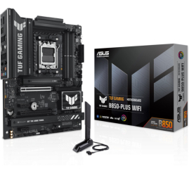 Slika izdelka: Osnovna plošča AM5 Asus TUF Gaming B850-Plus WiFi ATX 1xHDMI 2.1 1xDisplayPort 1.4