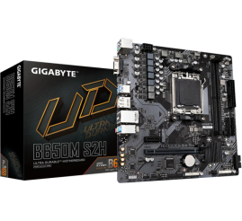 Slika izdelka: Osnovna plošča AM5 GigaByte B650M S2H microATX 1xVGA 1xHDMI 2.1 1xDisplayPort 1.4