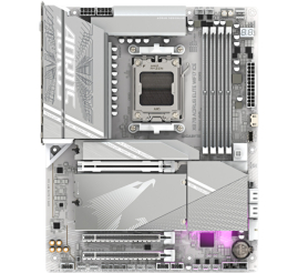 Slika izdelka: Osnovna plošča AM5 GigaByte X870 Aorus Elite Wifi7 ICE ATX 1xHDMI 2.0