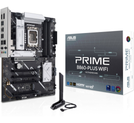 Slika izdelka: Osnovna plošča LGA1851 Asus Prime B860-Plus WiFi ATX HDMI DP