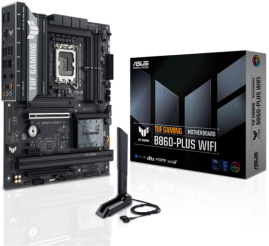 Slika izdelka: Osnovna plošča LGA1851 Asus TUF Gaming B860-Plus WiFi ATX 1xHDMI 1xDisplayPort