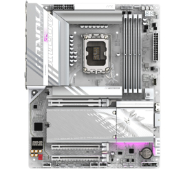 Slika izdelka: Osnovna plošča LGA1851 GigaByte Z890 Aorus Elite WIFI7 ICE ATX 1xDisplayPort