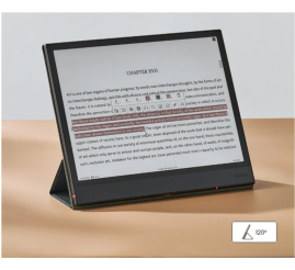 Slika izdelka: Ovitek za E-bralnik/tablični računalnik 26.16 cm (10.3") BOOX Note Air3 C in Air4 C magnetni preklopni - črno zelen