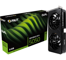 Slika izdelka: PALIT Dual GeForce RTX 5050 8GB GDDR6 grafična kartica