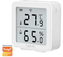 Slika izdelka: Pametna hiša - WiFi prikazovalnik temperature in vlažnosti LogiLink (SC0116)