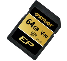 Slika izdelka: Patriot 64GB SDXC UHS-II Class10 SD kartica, 300/260 MB/s 