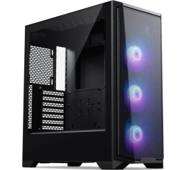 Slika izdelka: PHANTEKS ECLIPSE G370A TEMPERED GLASS D-RGB LED ATX črno ohišje