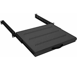 Slika izdelka: Polica 48cm Triton izvlečna 350mm - 30kg črna